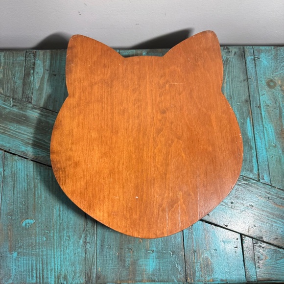 Nick Offerman Celebrity Wooden Cat Emoji Limited Edition as seen on Conan - Picture 12 of 16